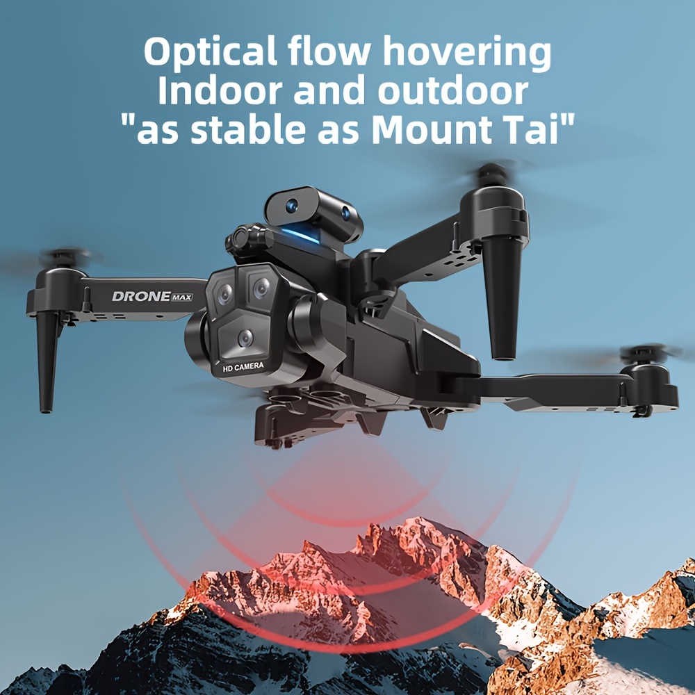 2025 C10 Professional Drone Toy, with Aerial Photography Three-Axis Gimbal, with App Control, FPV Real-time Video RC Quad-axis Toy Aircraft, Automatic Hovering,, Suitable for Festival Toy Gifts