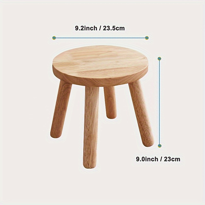 Amazon Modern Wood Step Stool 2pcs 1set Modern Rubberwood Solid