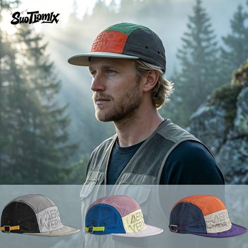 quick dry baseball cap mens breathable lightweight foldable duckbill womens running sunshade outdoor hat