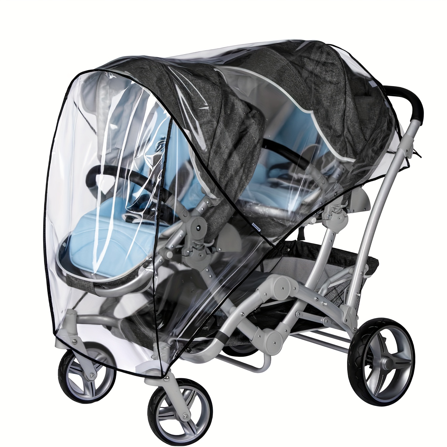 universal stroller rain cover strollers front - Temu