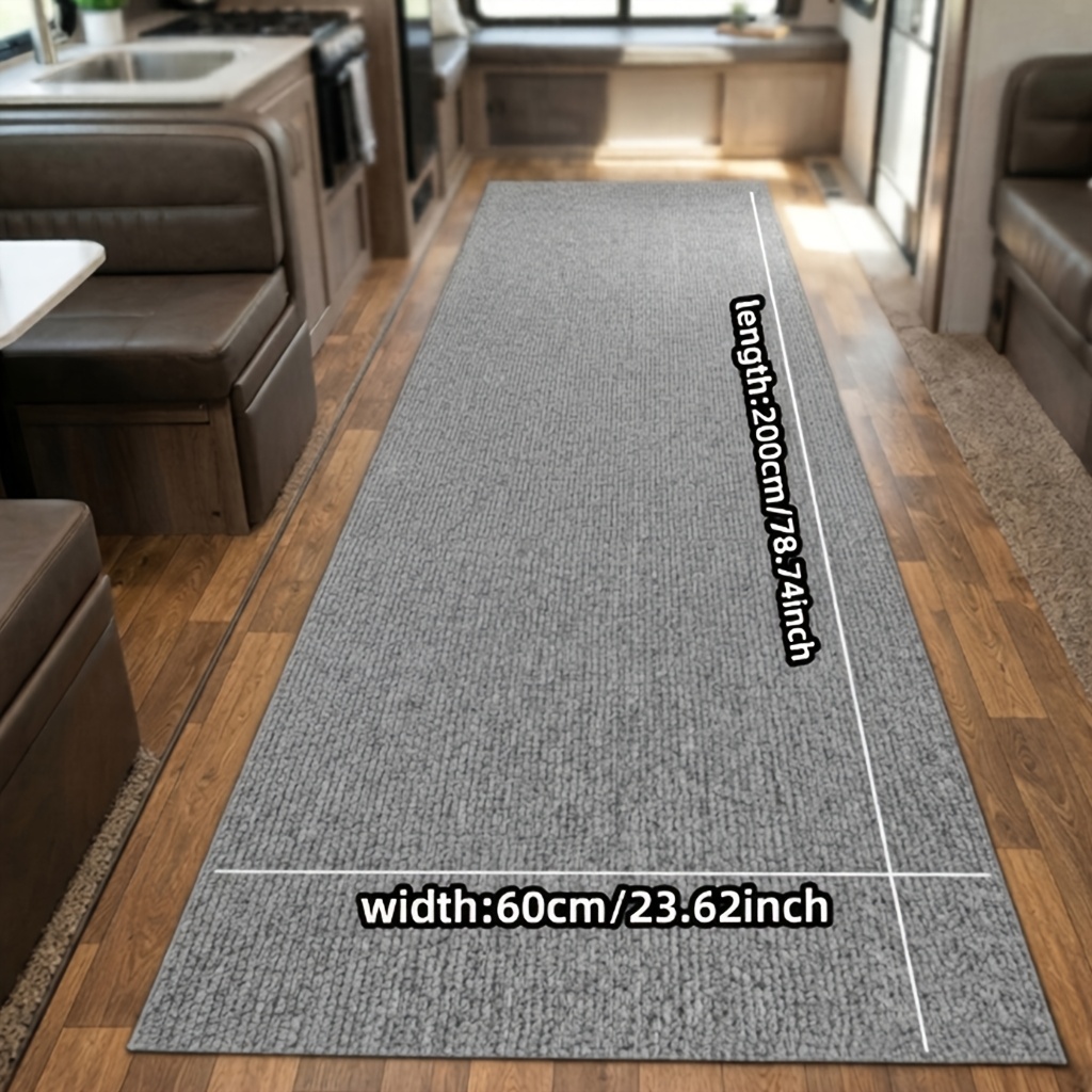 TEMU 1 Roll Zsv Self-adhesive Rv Carpet Suitable For Rvs, Campers, Trailers, Boats & Home Flooring - Peel And Stick Rug With Strong Adhesive Backing,