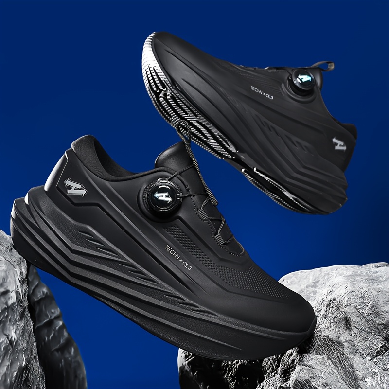 N·HOT Men's Casual Sneakers, Fashionable Thick-Soled Men's Shoes, Men's Outdoor Sneakers, Men's Running Shoes, MD Midsole with High Elasticity and Shock Absorption, Sole for Slip Resistance and Wear Resistance, Seamless Craftsmanship Upper