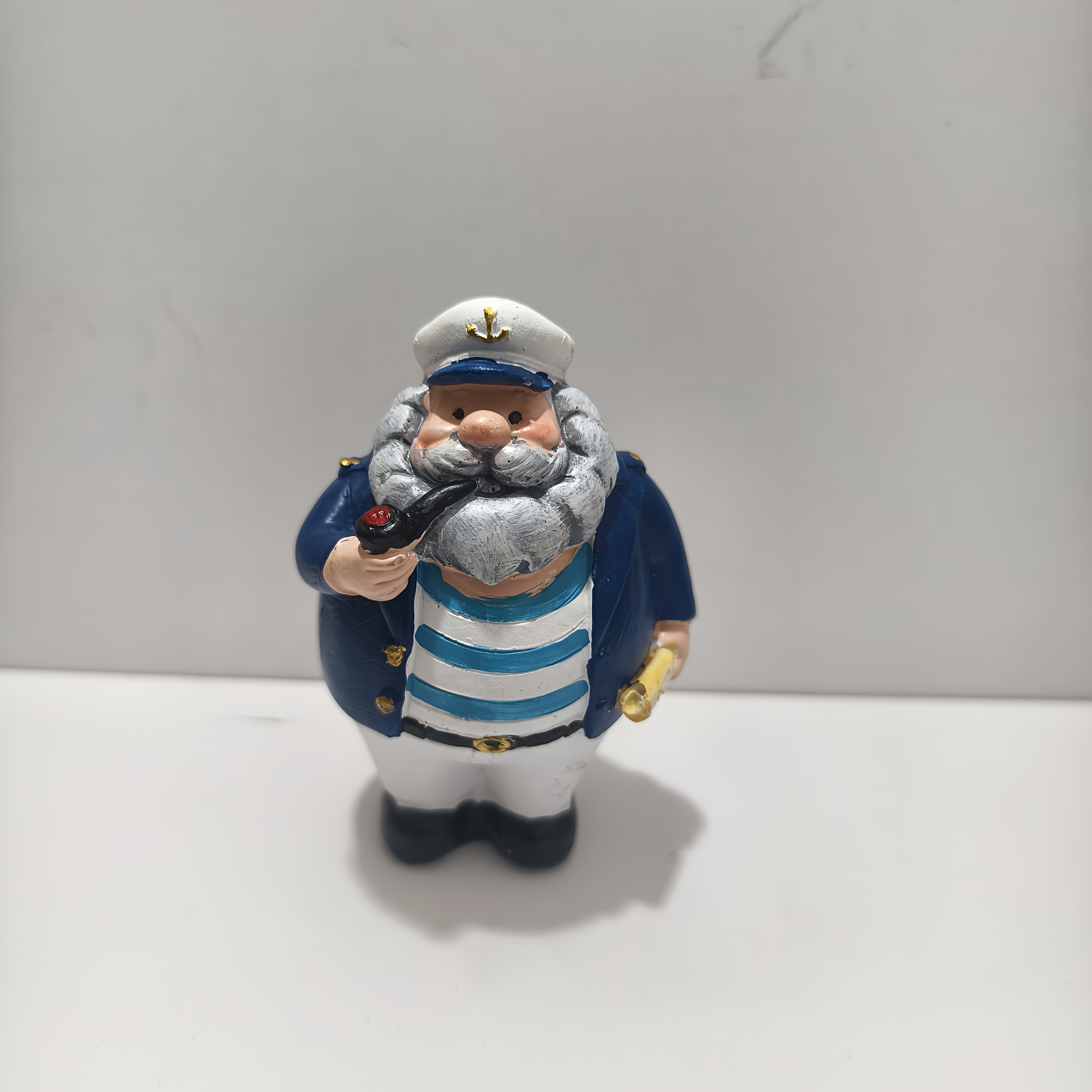 Decorative Small Ornaments For A Seaside Restaurant And Bar With A Marine Theme, Featuring Creative And Cute Nautical Sailor Captain Designs.