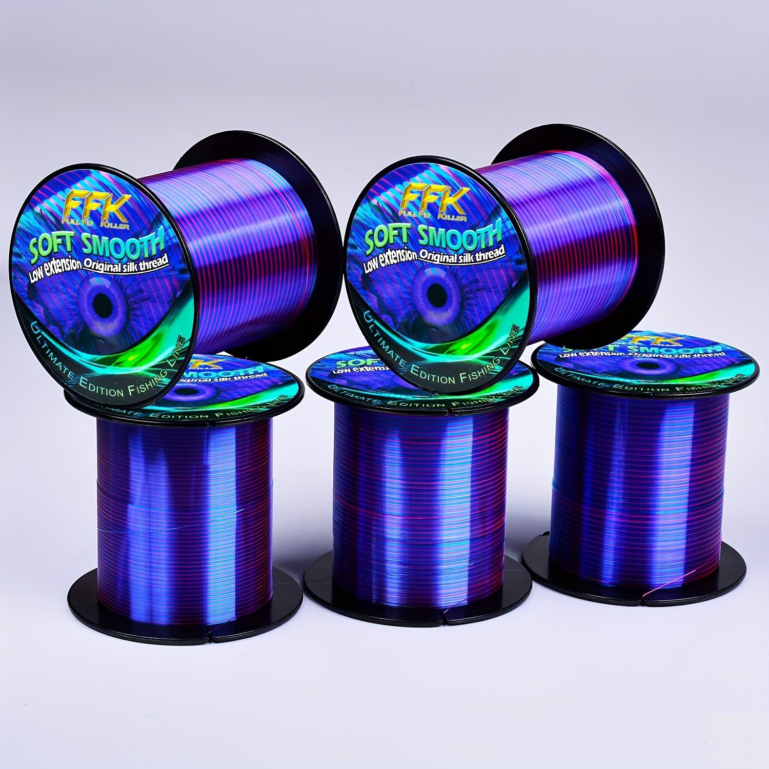 ffk fishing line 2025 new lure line taiwan fishing line blue - Temu