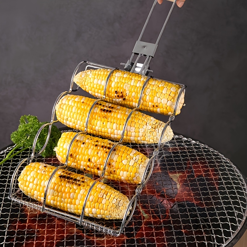 one metal grilling basket for bbq sausages ideal for home use camping and picnics it cooks sausages and vegetables   and is an easy to clean grilling accessory this sturdy sausage grilling basket is     gifts and picnic   Product details 4
