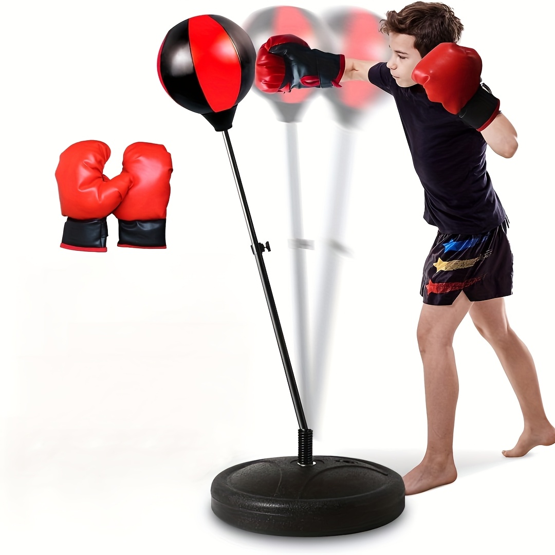 Muay Thai Gloves Odoland Double End Punching Ball With Reflex Ball, Bahrain Mma Gloves