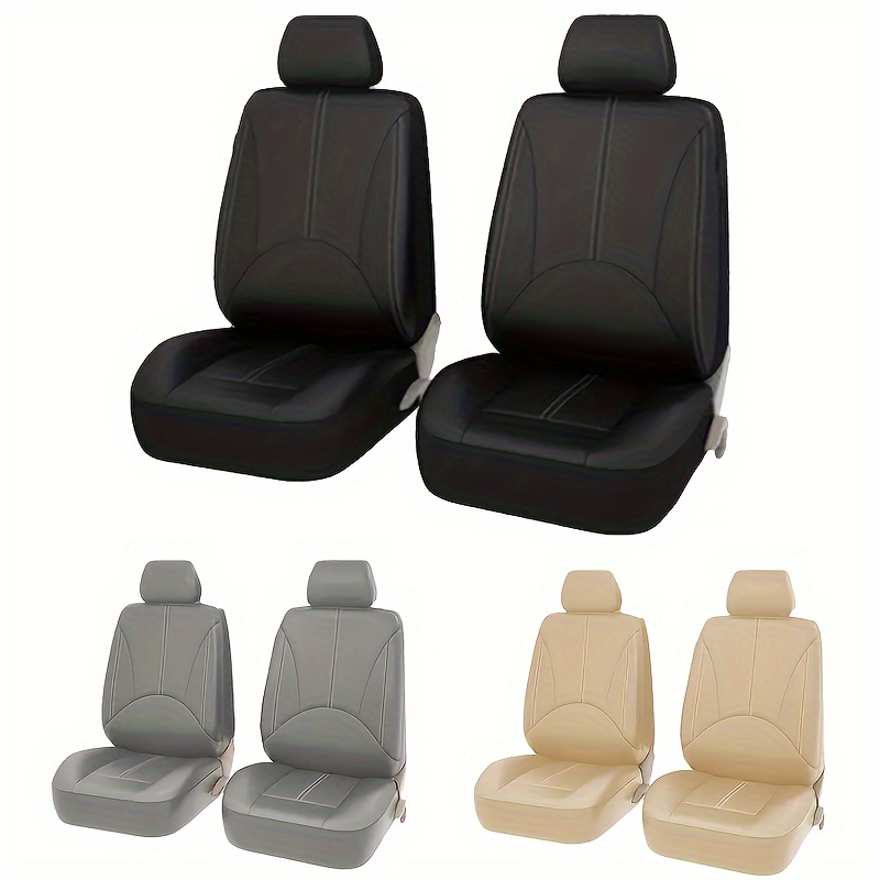 

1 Set Universal Fit Car Covers, Auto Protectors Removable Headrests, Filled, Non-woven , / - Compatible Sedan, Suv,