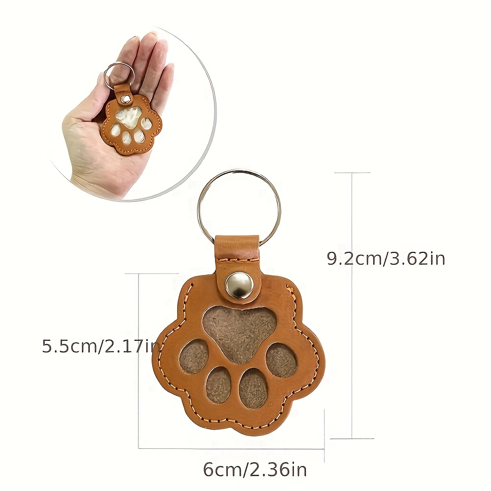 Custom Pet Hair Memorial Pendants and Keychains
