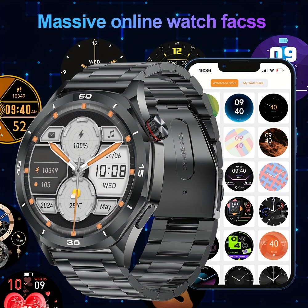 Montre connectée homme smartwatch sport etanche connecté cardiofréquencemètre podomètre fitness