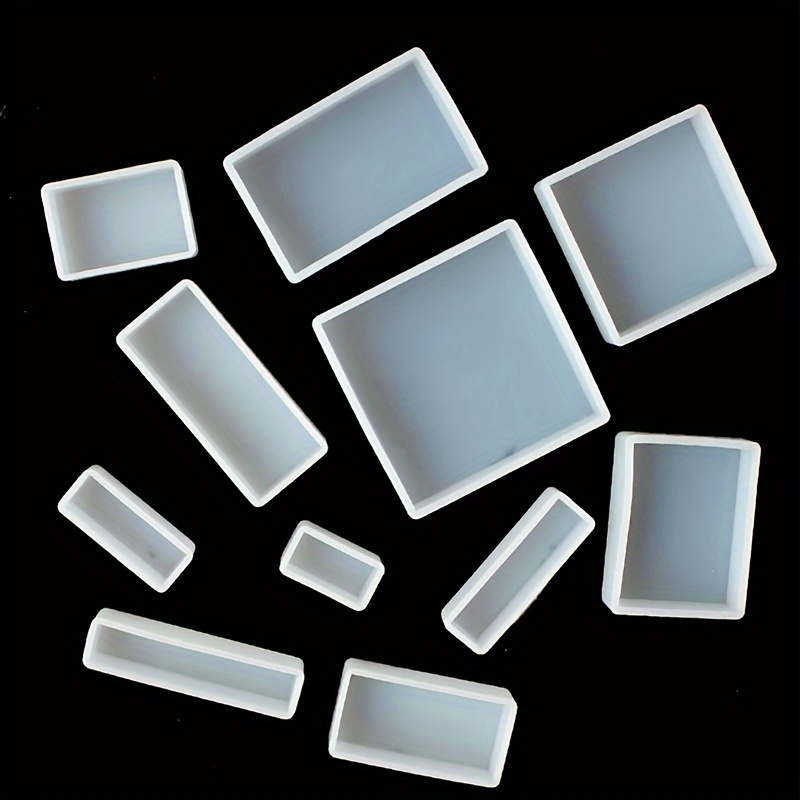 

11pcs Casting Molds Set, Thickened Irregular Rectangular Molds For , Crafts, And Art Projects