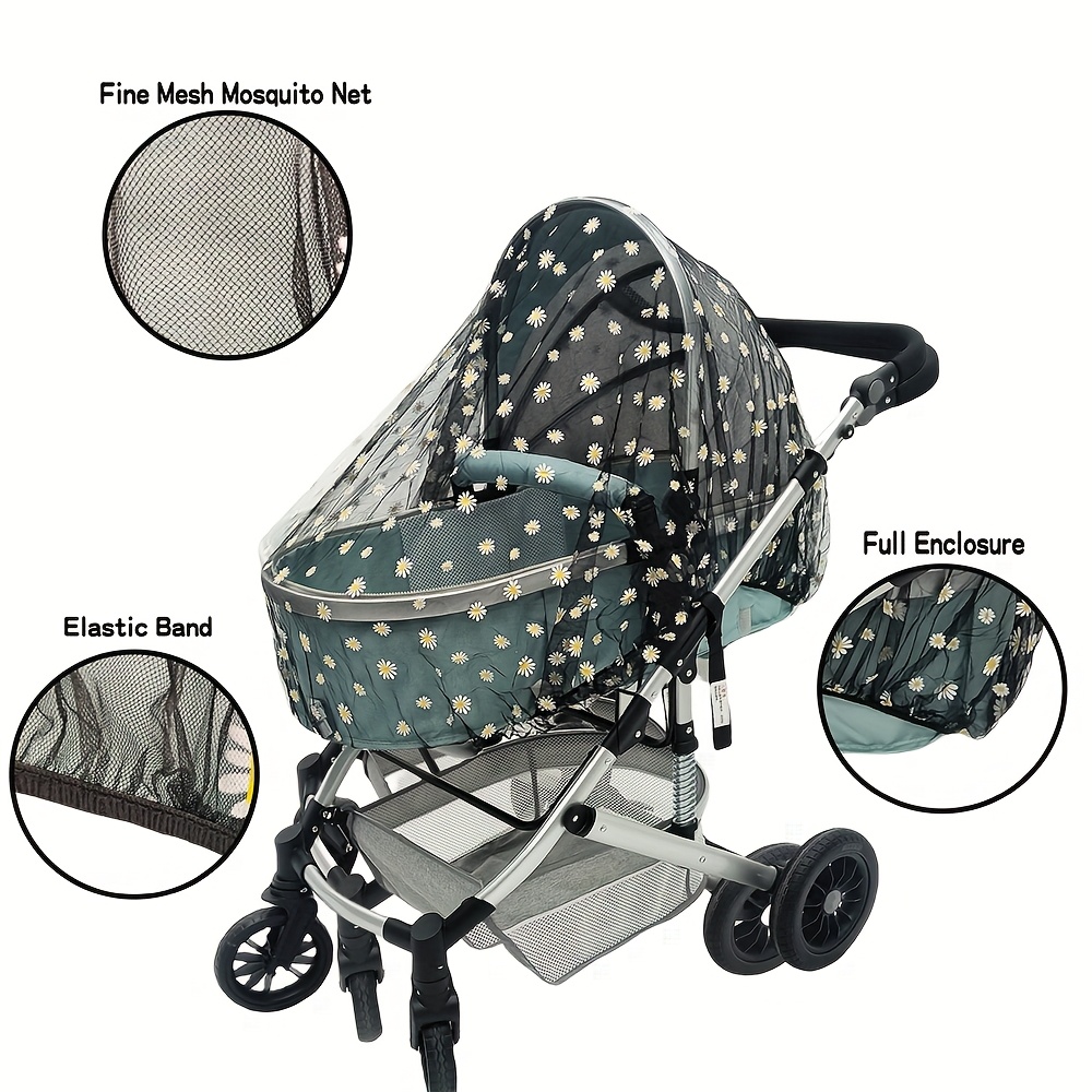 bedrucktes gnseblmchen kinderwagen moskitonetz - Temu Germany