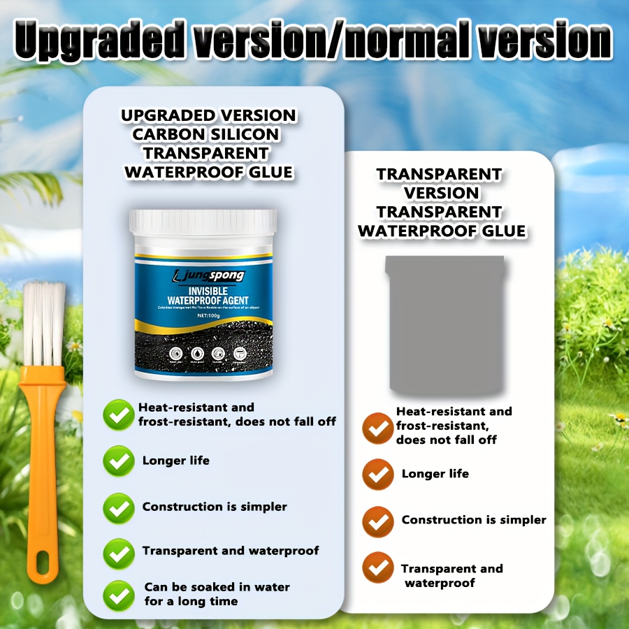 White Rope Caulk Waterproof Sealant Agent For Gutter, Roof, Floor, Wall