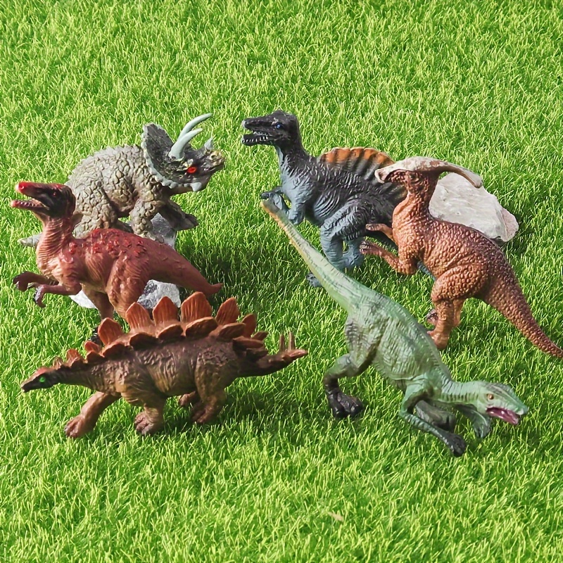 Lot de 15 mini figurines dinosaures inspirées de Jurassic World Rebirth