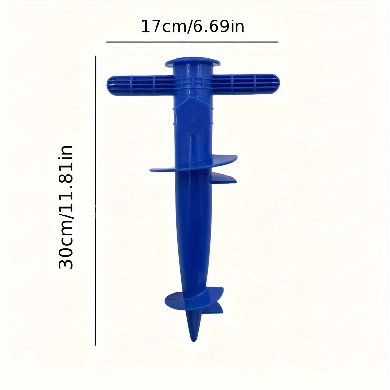 TEMU Plastic Beach Umbrella - For Camping, Fishing &