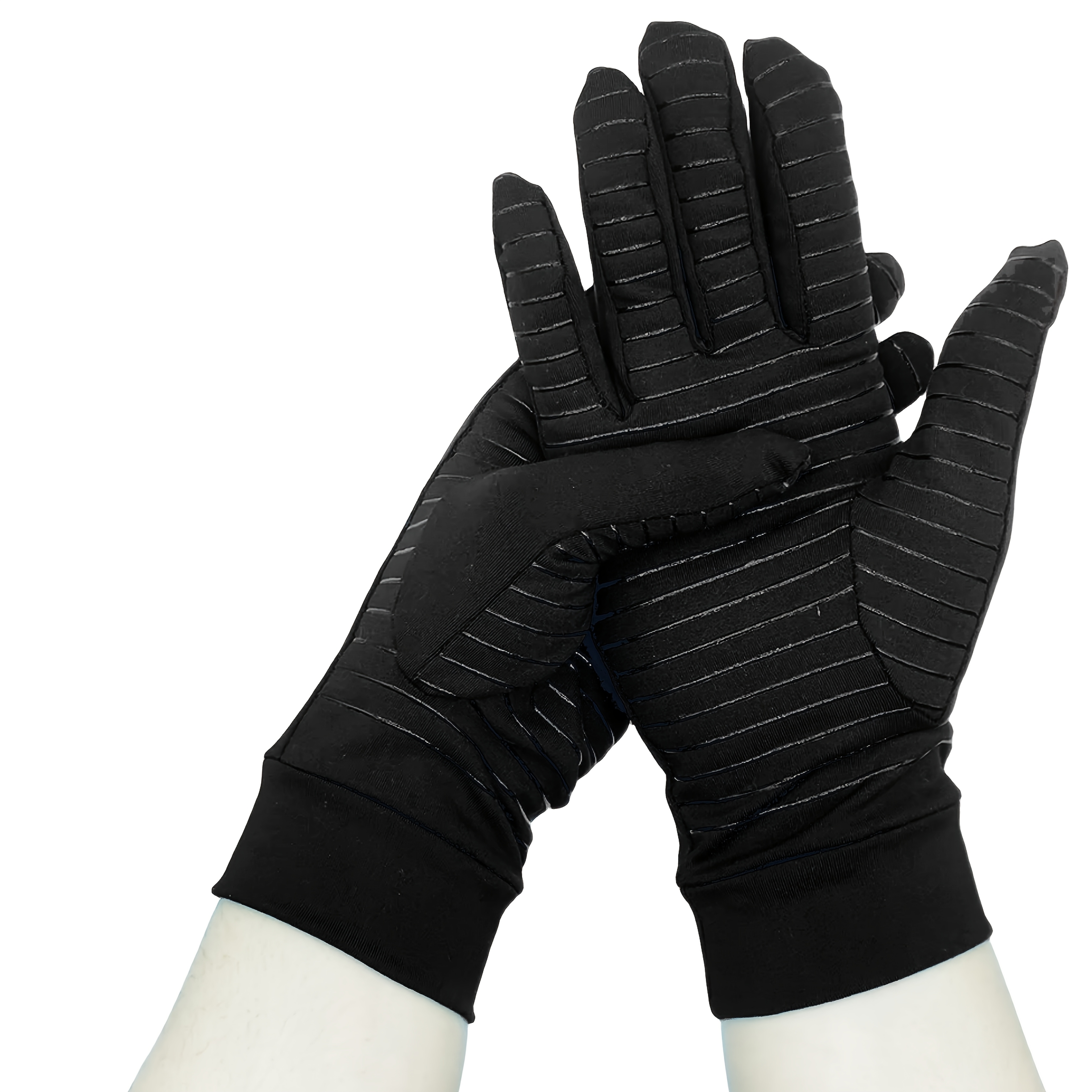 TEMU Sport Handschoenen, Outdoor Handschoenen, Fiets Handschoenen, Zwarte Handschoenen met Volledige Vingers, Unisex