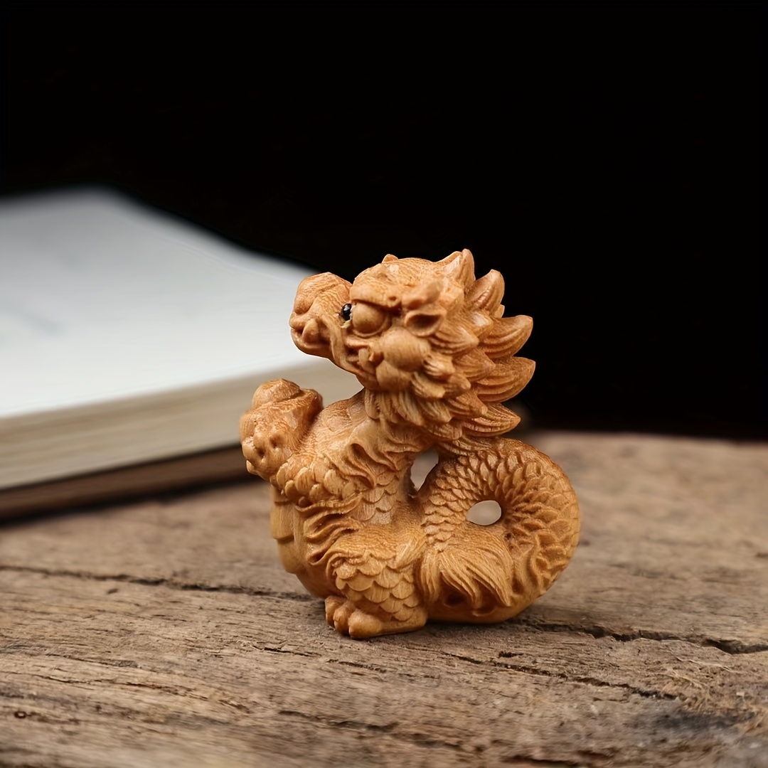 

Home Office Desktop Carving Arts And Crafts Creative Lucky Dragon, Lucky Dragon Piece Can Also Be Placed In Car