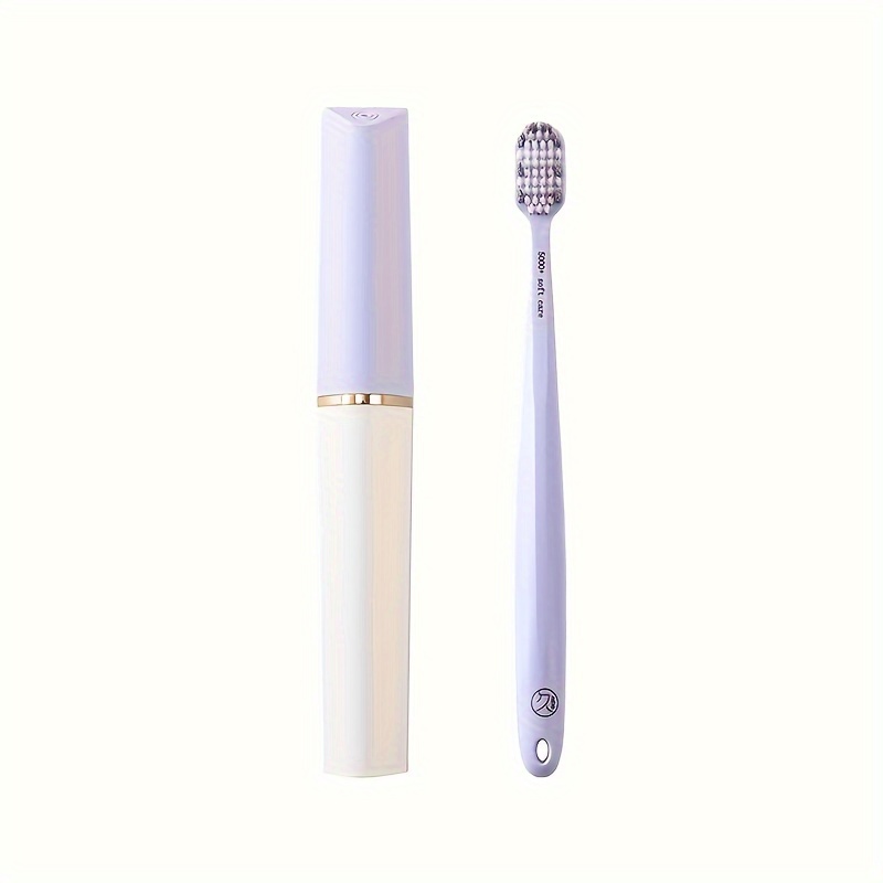 Luxury Travel Soft Manual Toothbrush with Independent Case
