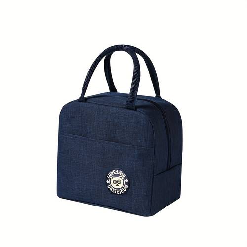 popular bear patterned insulated bags handheld bags tote bags portable cooler bags ice packs storage bags suitable for work outdoor commuting and leisure activities not for food contact non food contact