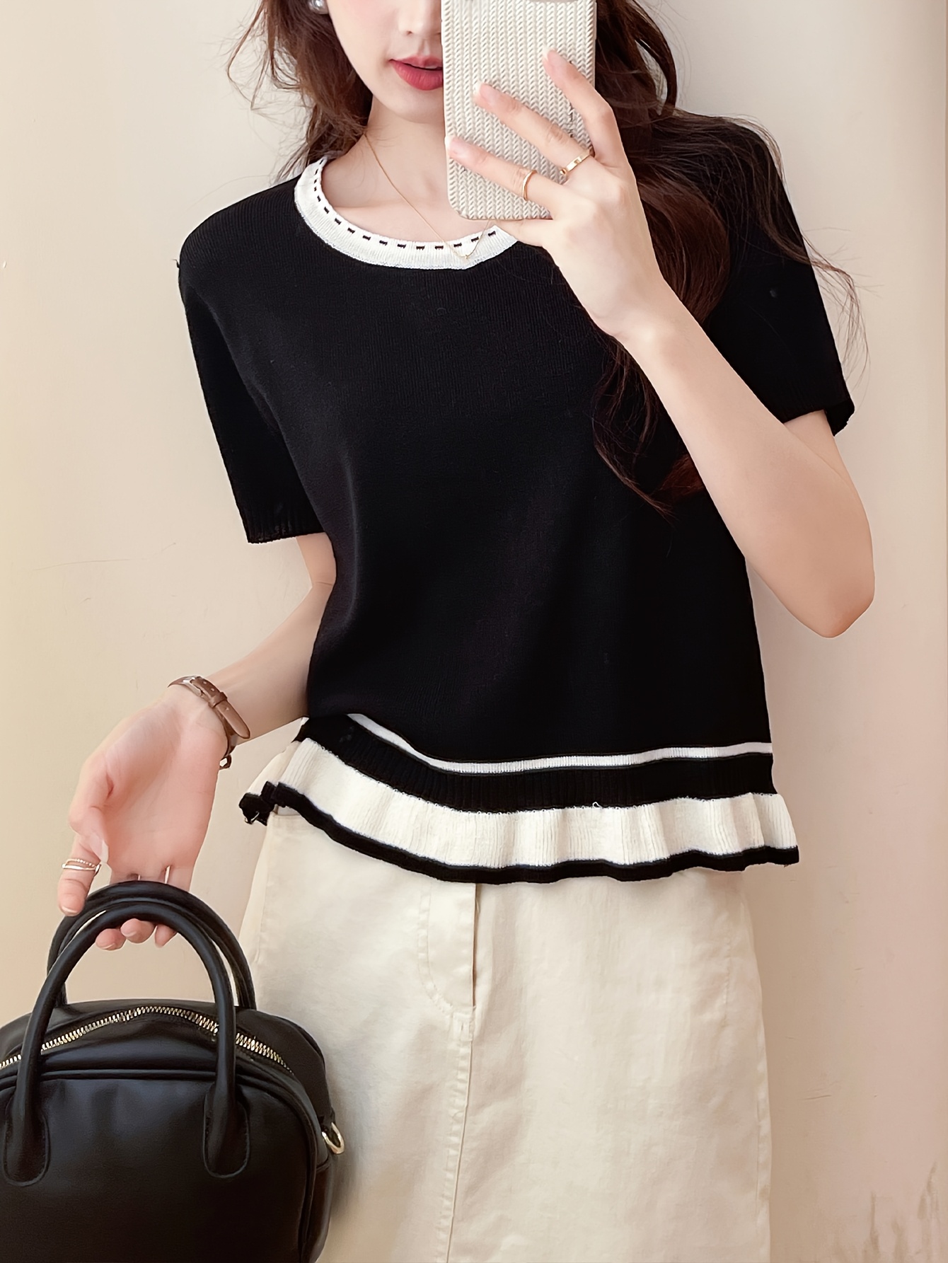 blusa feminina estilo de para o verão Temu Brazil