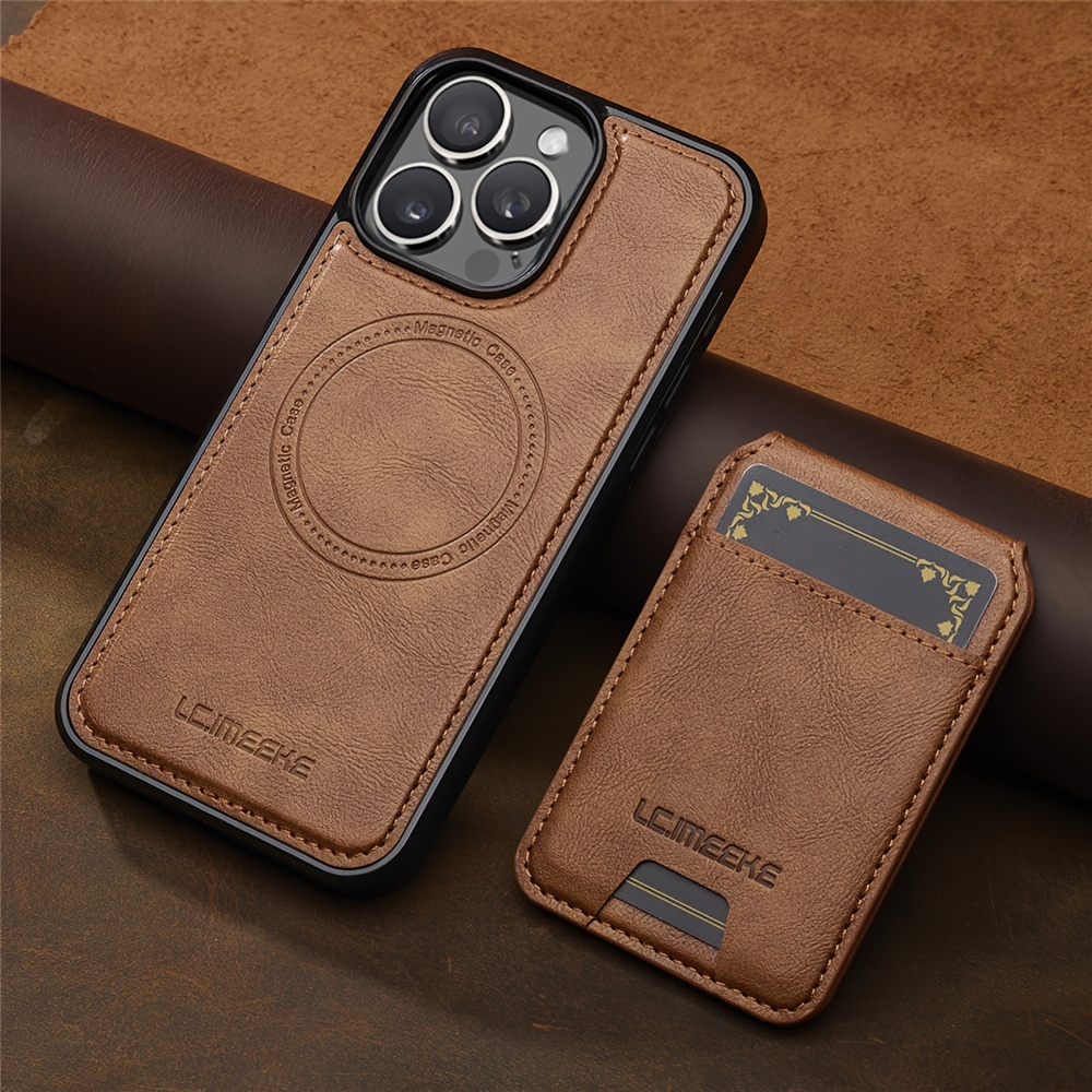 Custodia A Libro Con Magneti E Porte Carte Per IPhone: Da 6 A 16, Protezione Totale!