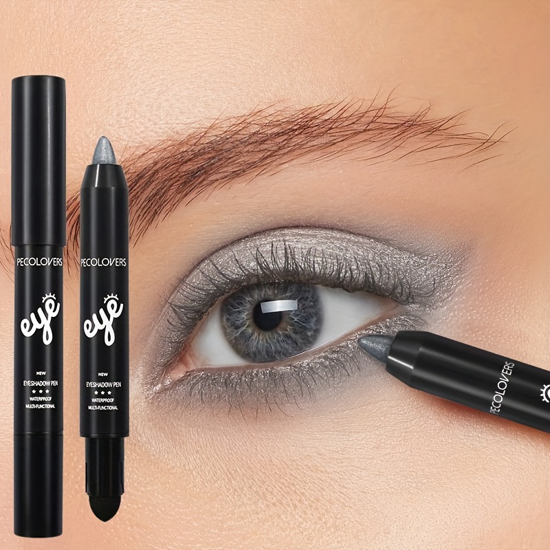 

Waterproof Pearlescent Gray Eyeshadow Pencil Stick Lasting Glitter Shimmer Eye Shadow Pen Eyeliner Stick Eyes Makeup Tools