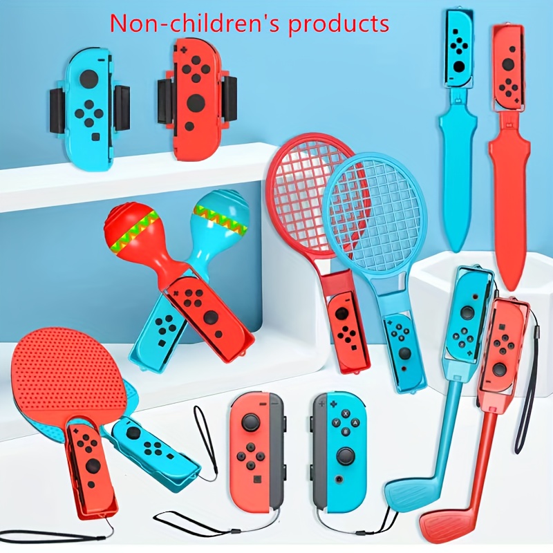 Switch Sports Accessories Bundle - 12 in 1 Family Accessories Kit