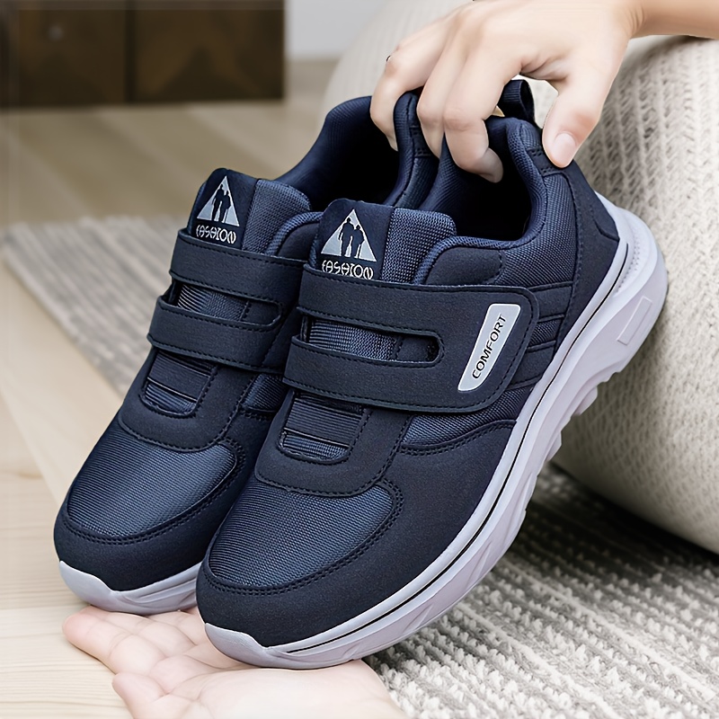 Men's Lightweight Breathable Sneakers Compatible for Jogging, Hiking & Training - All-Terrain Low-Top Sneakers with MD Sole, All-Season Outdoor/Urban Wear, Comfortable Round Toe & Closure (Multi-)