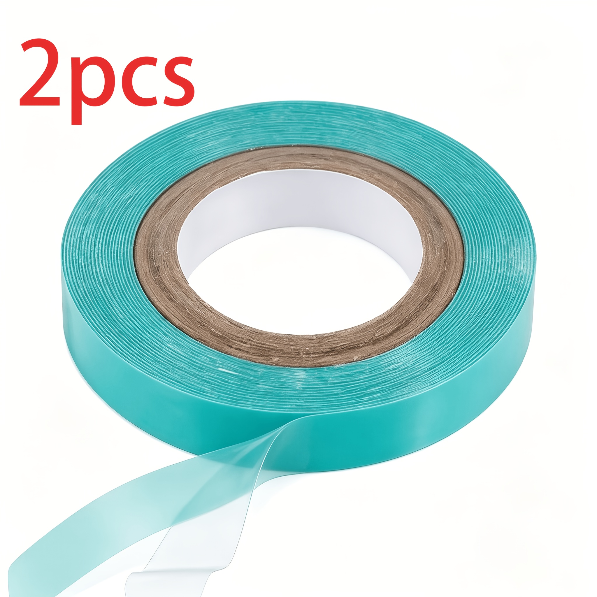 TEMU 2 Rolls Of Hairpiece Tape, Hairpiece Replacement Tape, Double-sided Tape, Essential For Hairpieces, Suitable For Hair Extensions And Front Lace