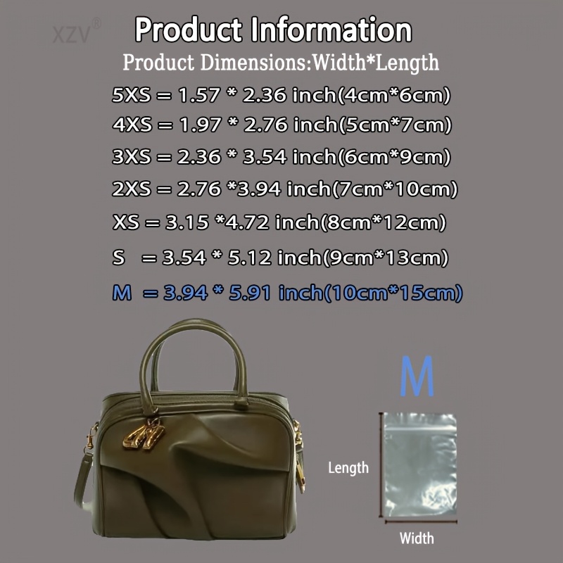 TEMU 100 Sacs en Plastique Transparents Autoscellants, Disponibles en Plusieurs Tailles, avec Bords à Fermeture Étanche, -poussière, Prévenant