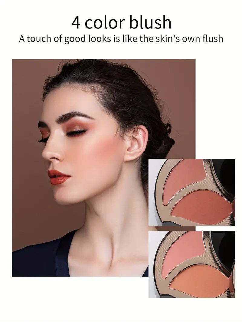 miss rose 56 color multifunctional makeup gift set all in one face eye lip kit with eyeshadow blush powder paste form mixed color palette for various looks perfect for mothers day valentines day and birthday presents details 4
