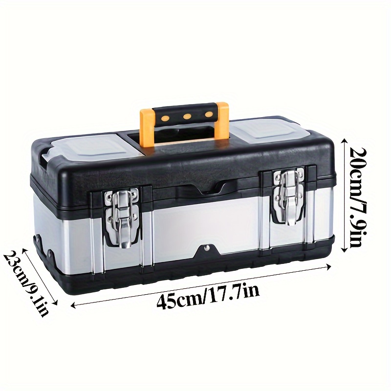 professional waterproof metal tool box with detachable design strengthening structure and   material for   outdoor storage