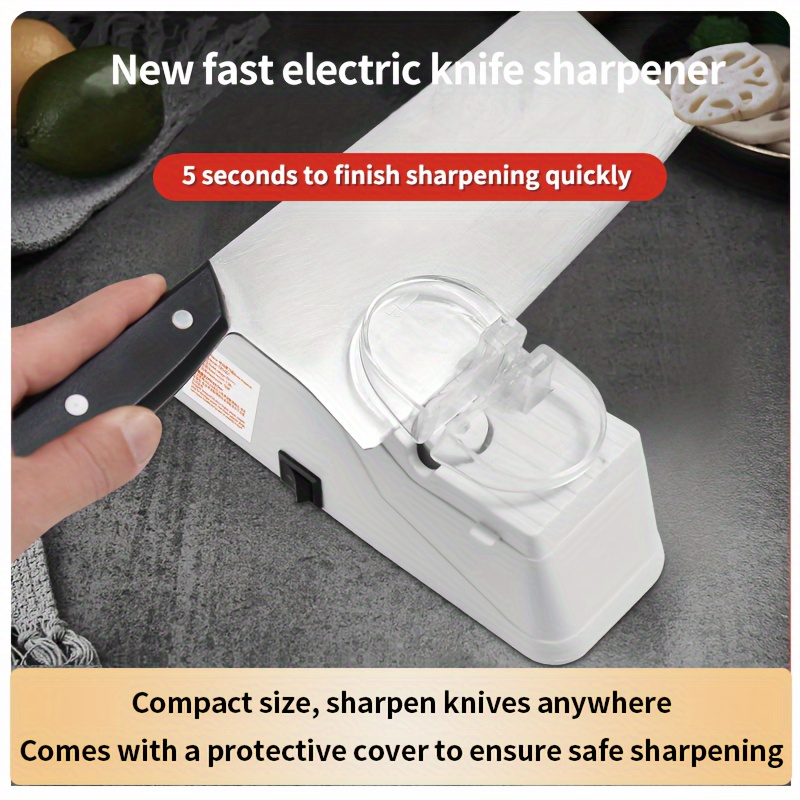 USB Electric Knife Sharpener Knives Scissors Tools Chef Blade Kitchen  Household 