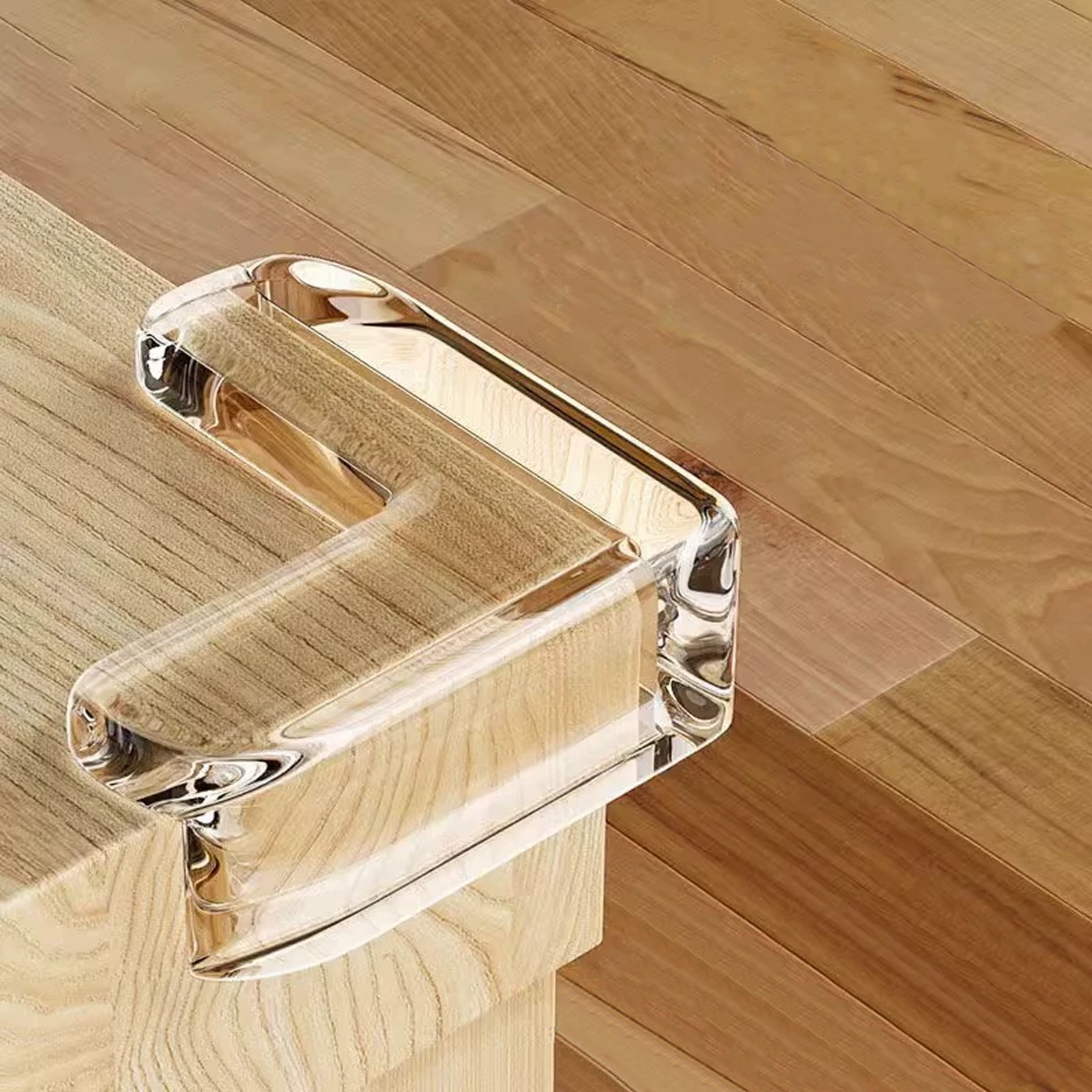 COUMENO Clear Edge Protector,Safe Corner Protector, Anti-Sharp Edge Protector, For Furniture, Drawers, Tables, Cabinets 1.57inX6.56FT