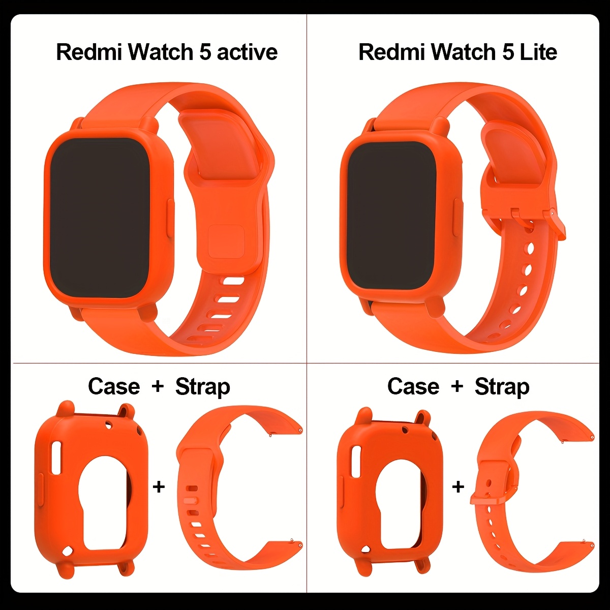 Lot De 5 Coques De Montres – Occasion, Pour Adulte Unisexe, Sans Marque