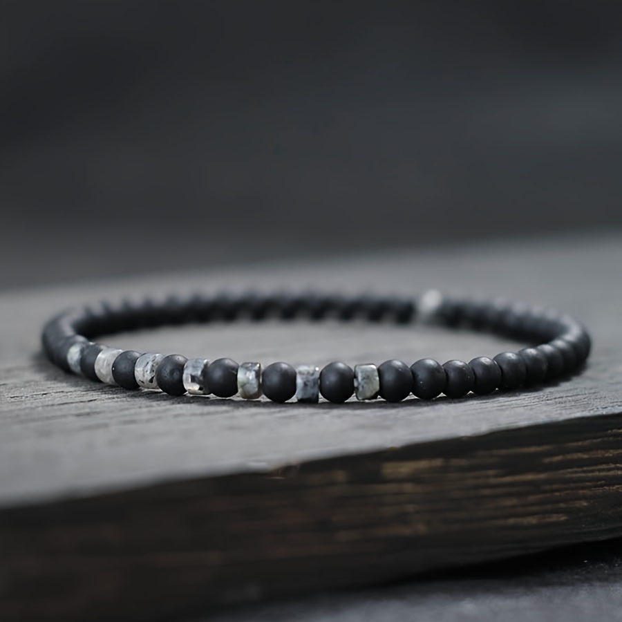 Men's Boho Beaded Bracelet Jewelry