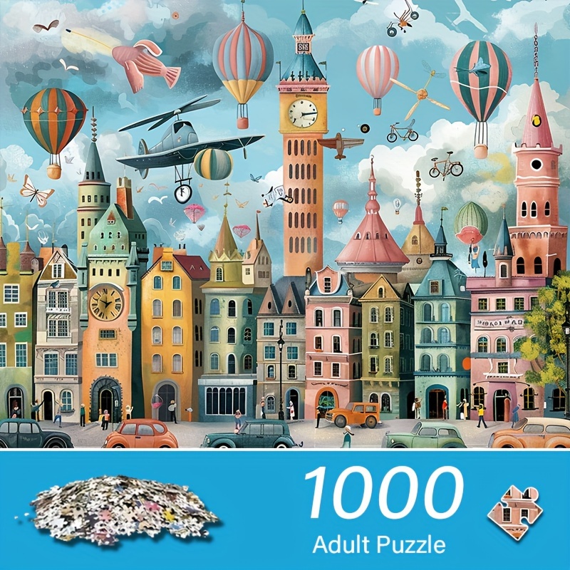 

Puzzle de 1000 pièces pour adultes - , , design anti-poussière, matériau en de qualité supérieure, idéal pour de Noël, de la Saint-Valentin et d'.