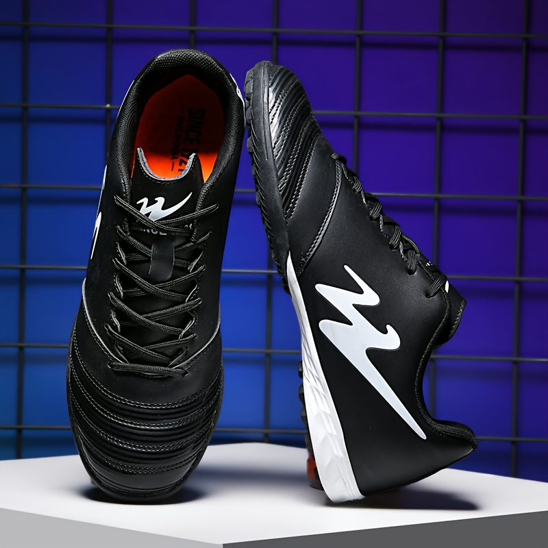 Men's Indoor/Outdoor Soccer Cleats with Transparent Turf Traction