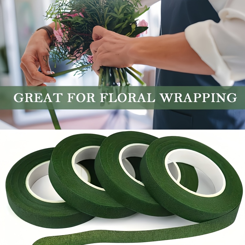 

1pc Floral Tape, Self-adhesive Paper For Bouquet Stem Wrapping, Diy Crafts, Non-waterproof Floral Arrangement Tape