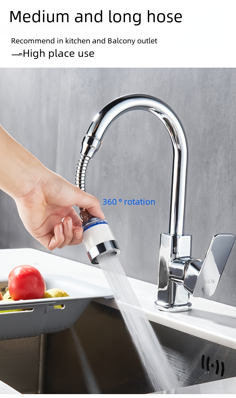 faucet extender with tap water filter bubbler shower head splash guard no power needed details 12