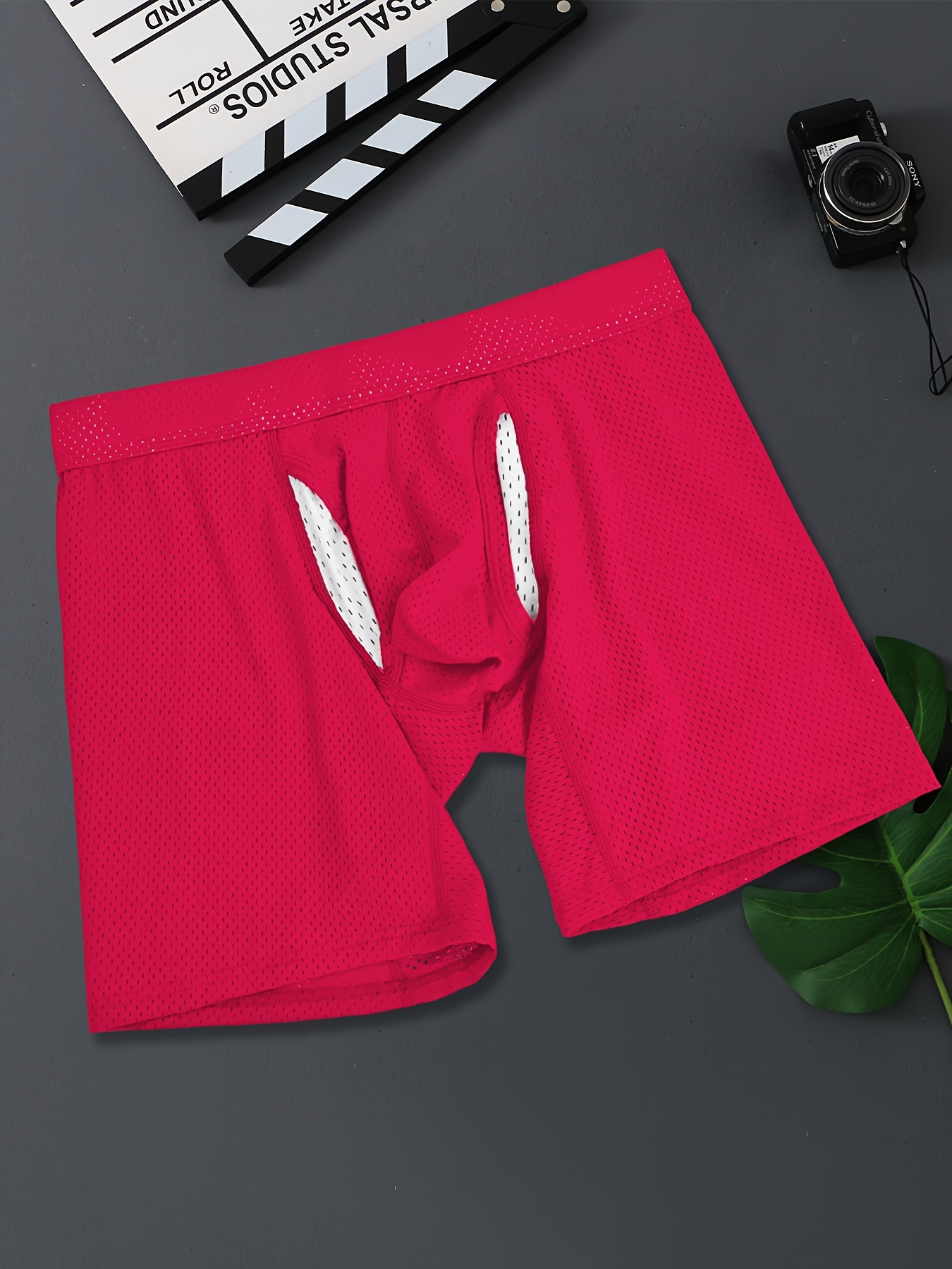 1pc mens breathable polyamide boxer briefs high stretch knit Temu