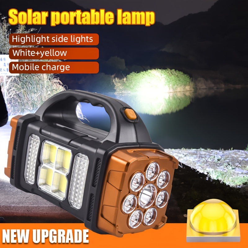 

Rechargeable Flashlight For Men - Perfect Christmas Gift, Ideal For Hunting & Camping, Usb Powered With 1500mah Lithium Battery