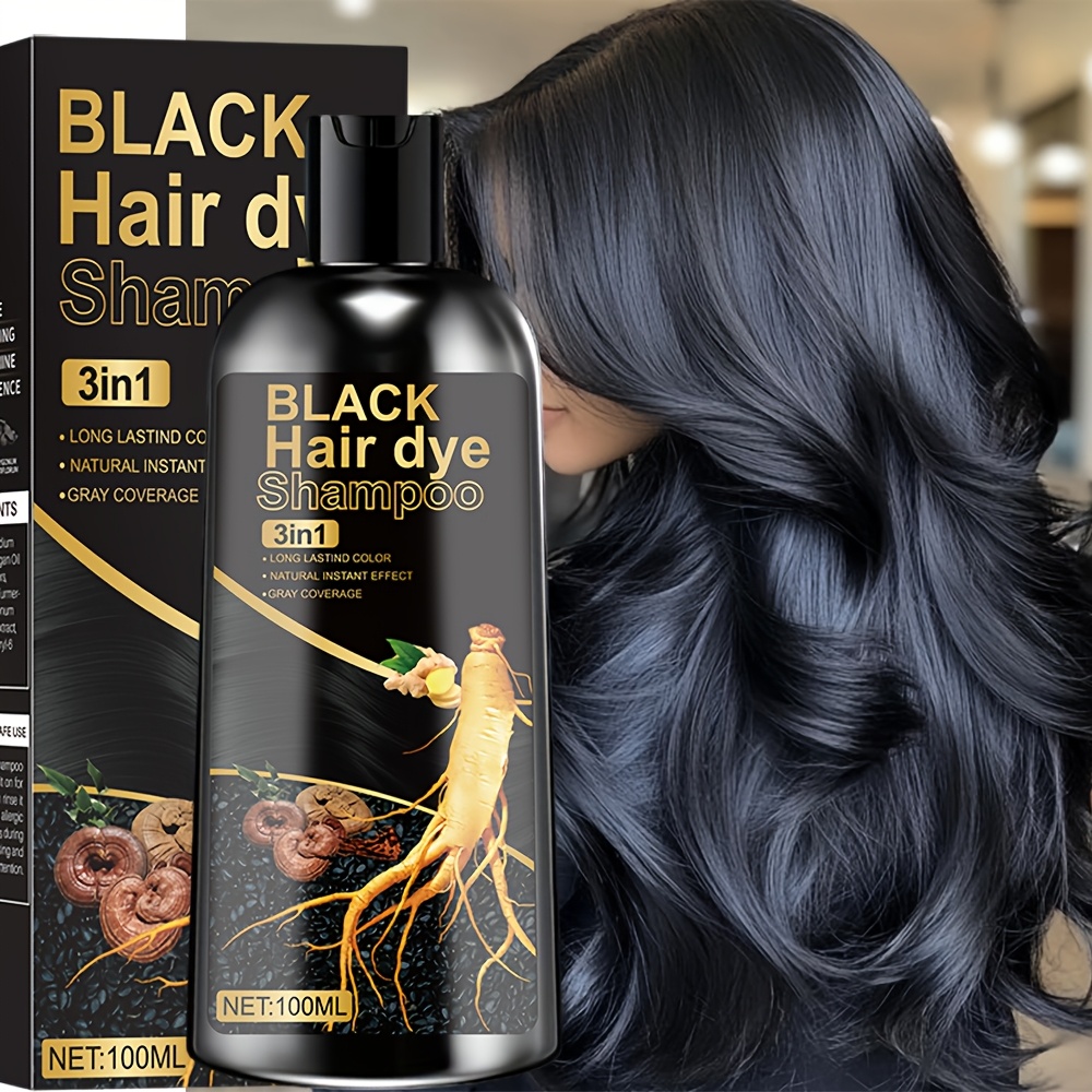 This 100ml Hair Coloring Shampoo Is From Precious Natural Plant , Moisturizes And Hydrates, Provides Long-, Is To The Scalp, And Quickly Covers Original Hair Color. Suitable For Men And Women.