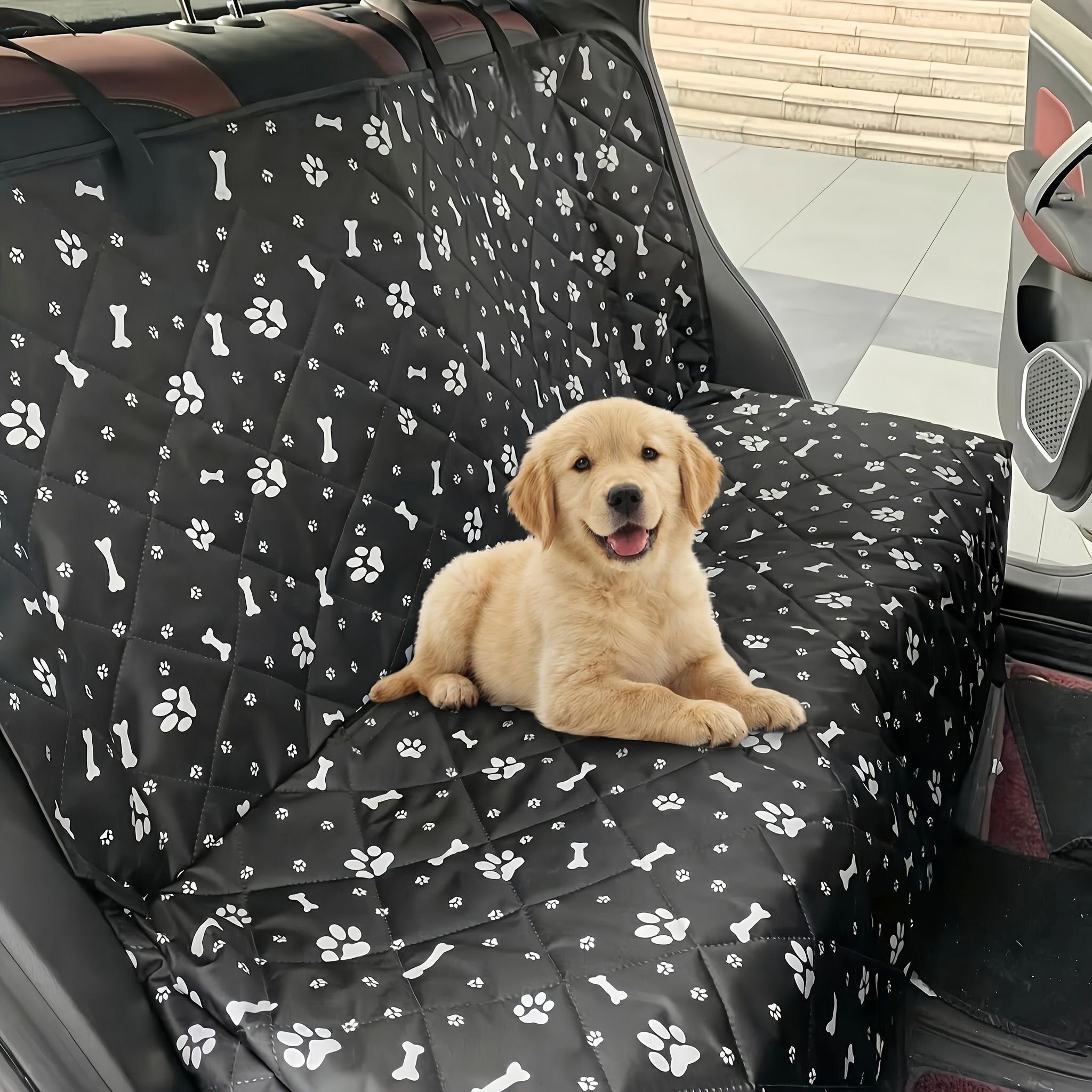 TEMU ペット用カーシート背もたれターマット 厚手 犬用車用マット