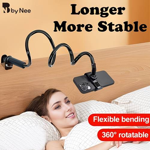 360 degree rotating phone stand spiral base lazy stand phone stand desktop stand hands free comfortable viewing angle random color