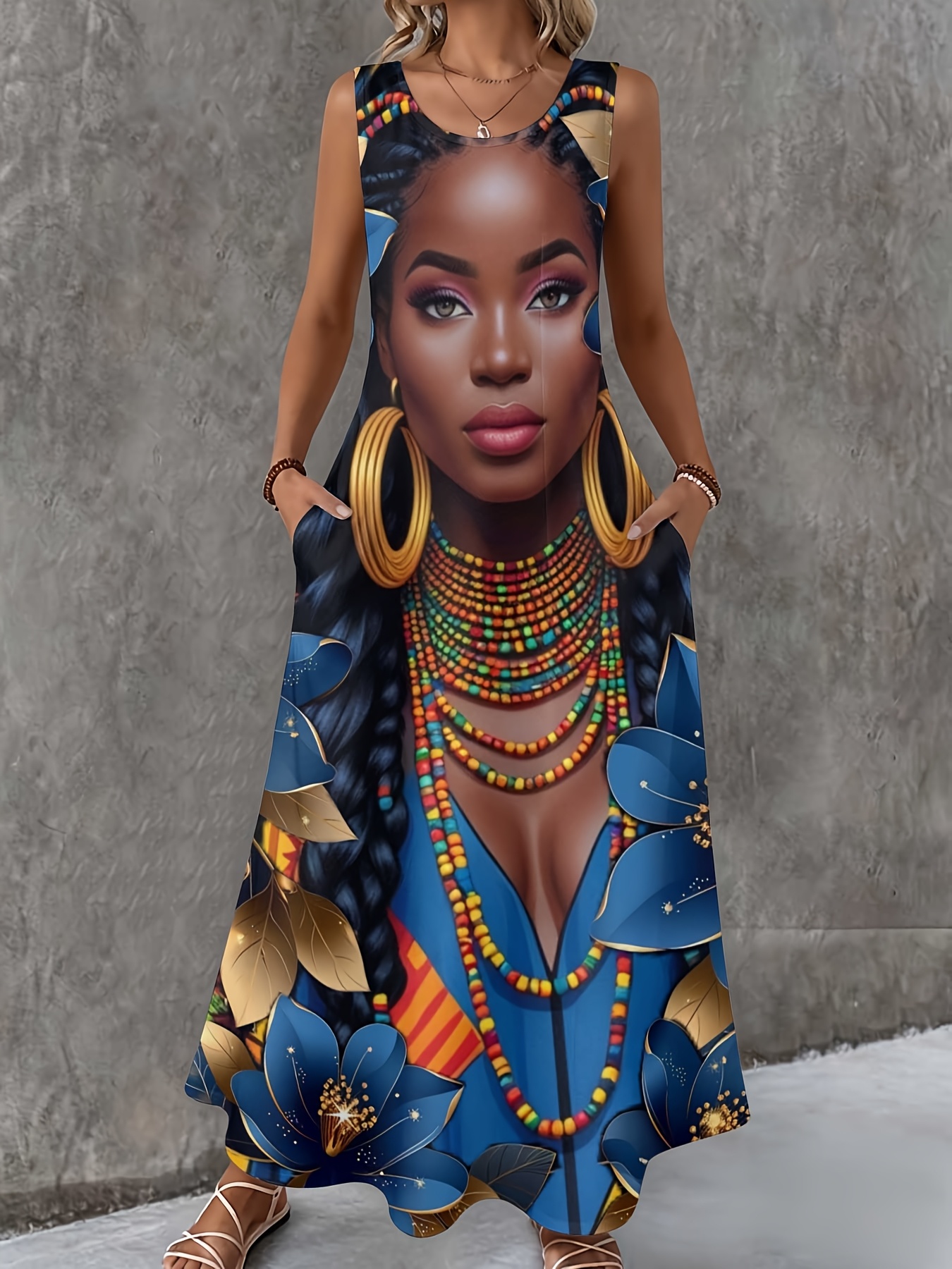 traditional dresses african sold on Temu United States