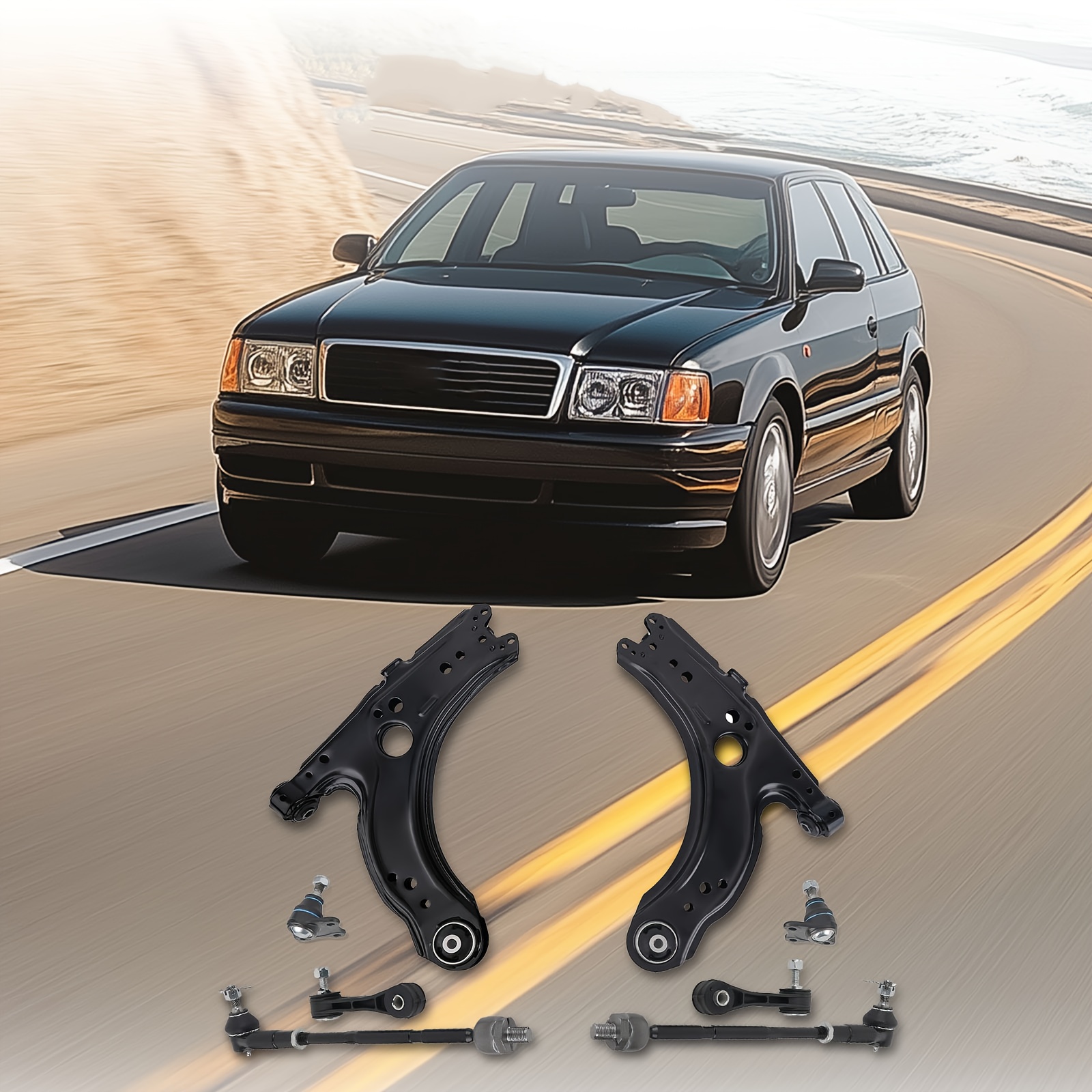 Front Suspension Control + Drop Links (lower) For Octavia