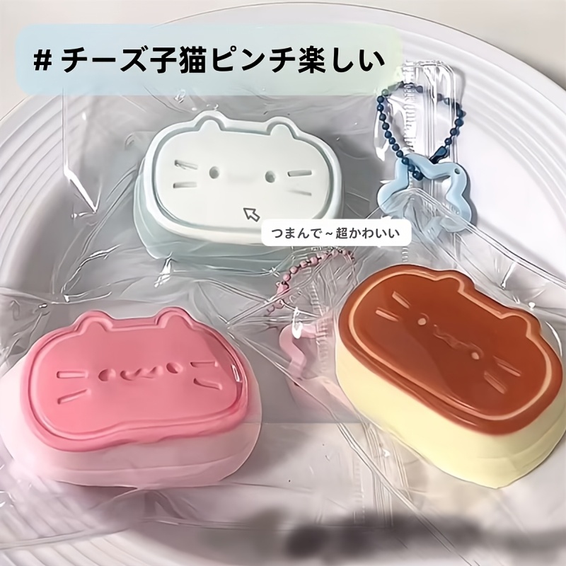 cheese kitten squeeze toy soft and         to   decompression and healing trinkets gifts decorative ornaments    