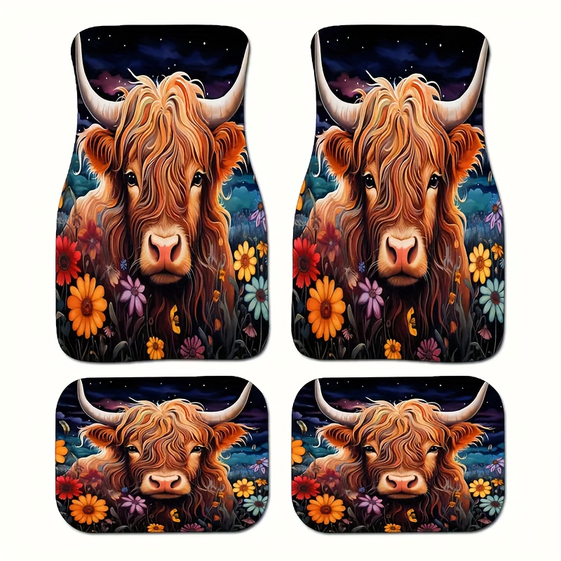 

4pcs Car Floor Mats - , & - For , Suvs & - For