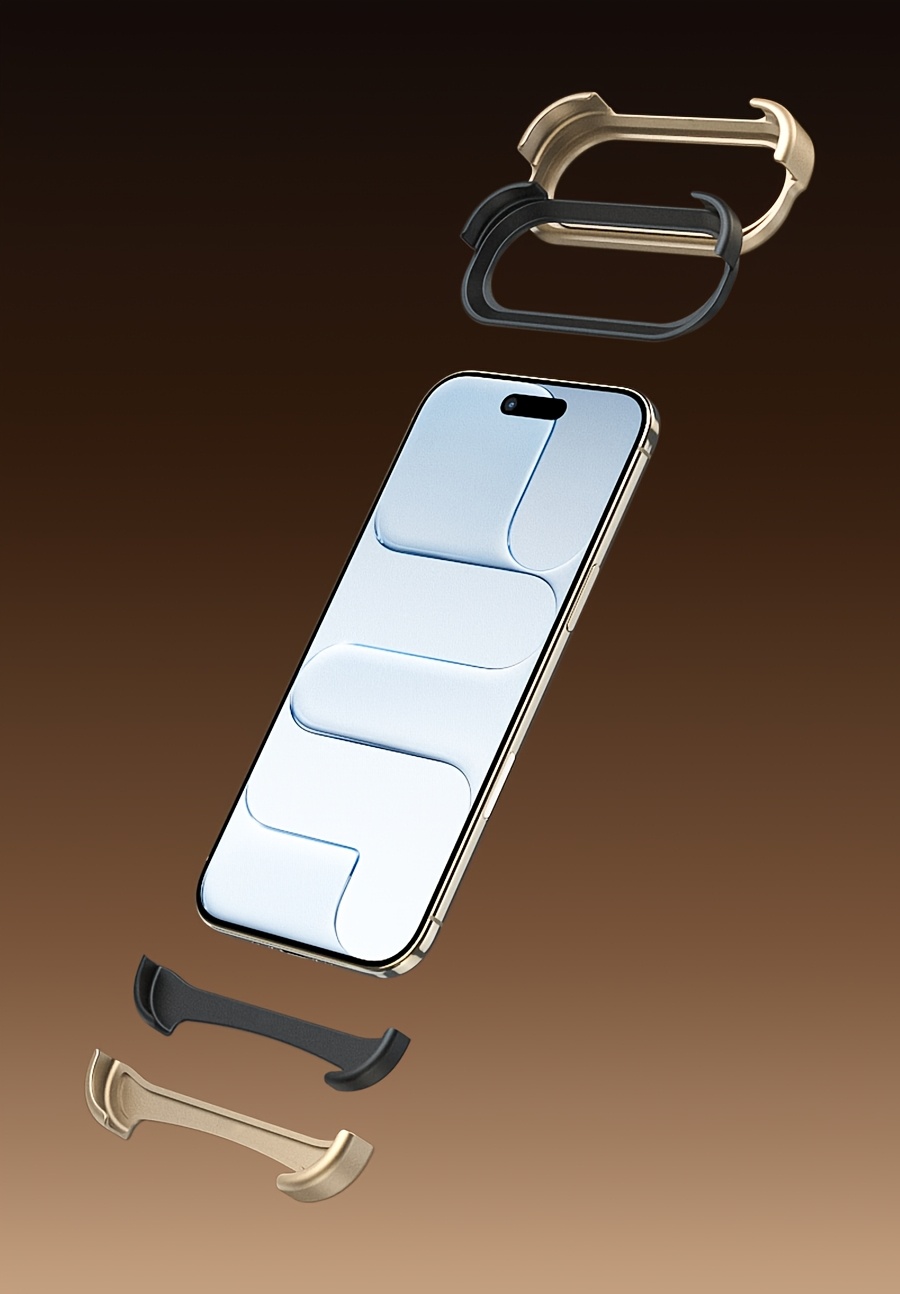 Phone Case: Aluminum SEBS Rubber Metal Bumper Double-layer Arc Case Phone Case for iPhone 17 Pro Max 17 Air Pro Unique Design High-strength Phone Cover Minimalist Case Bare-metal Feel