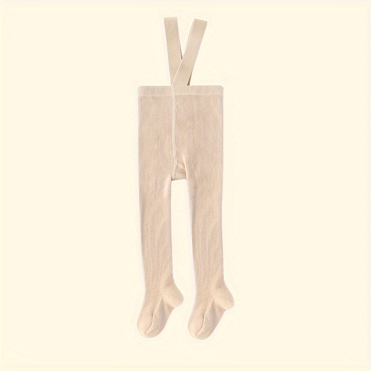 Image of 1pc Baby Toddler Leggings Socks Baby Solid Color Pantyhose - Comfortable, Cute, And Creative Gift For With Belt Newborn Tights